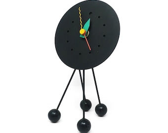 1980s Postmodern Desk Clock by Shohei Mihara for Wakita