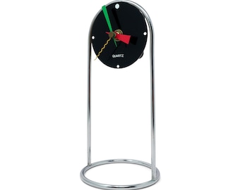 1980s Postmodern Table Clock attr. to Shohei Mihara for Wakita and Canetti