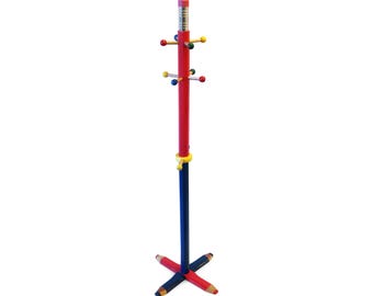 Postmodern Pencil Coat Rack by Pierre Sala