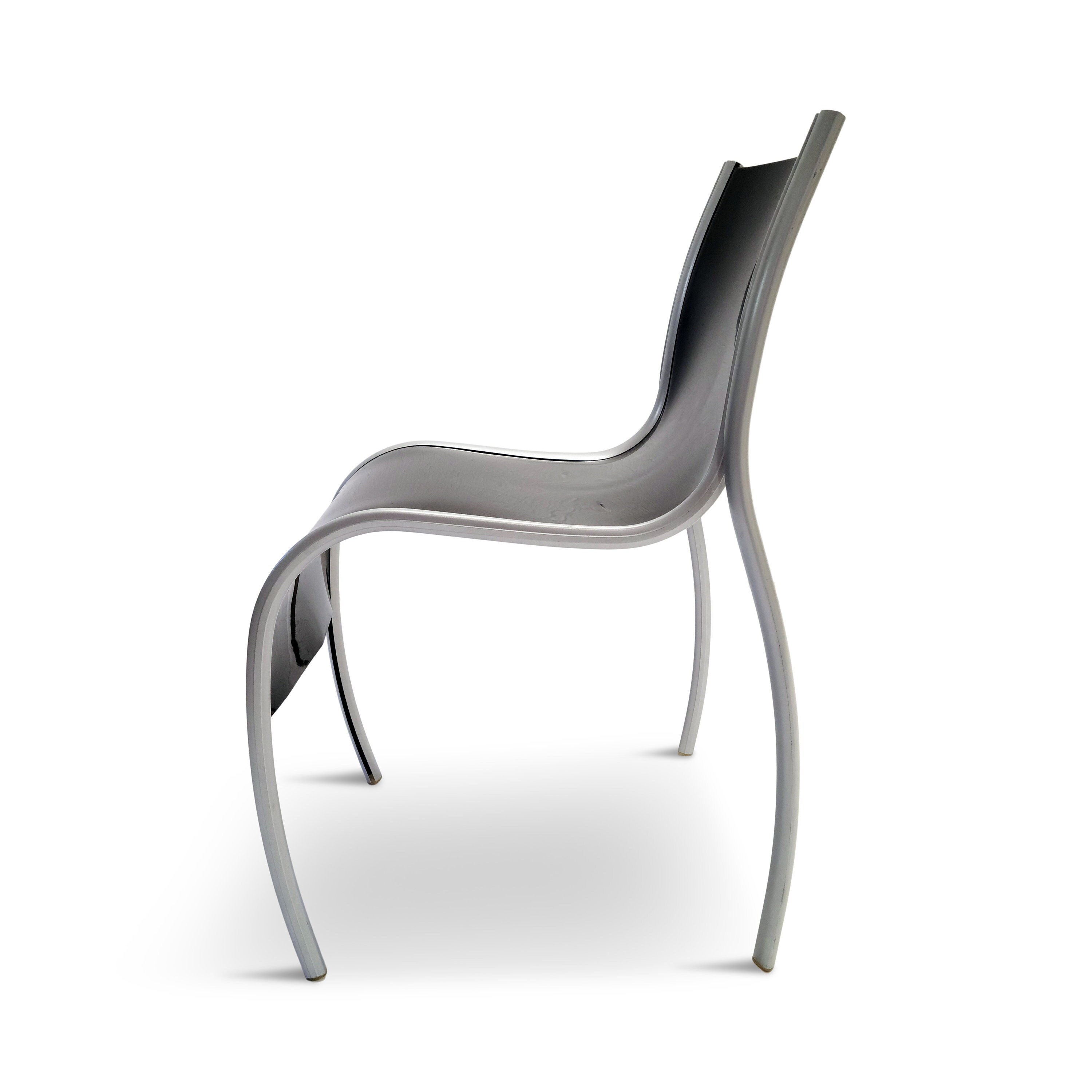 Signed Black FPE Chair by Ron Arad for Kartell - Etsy