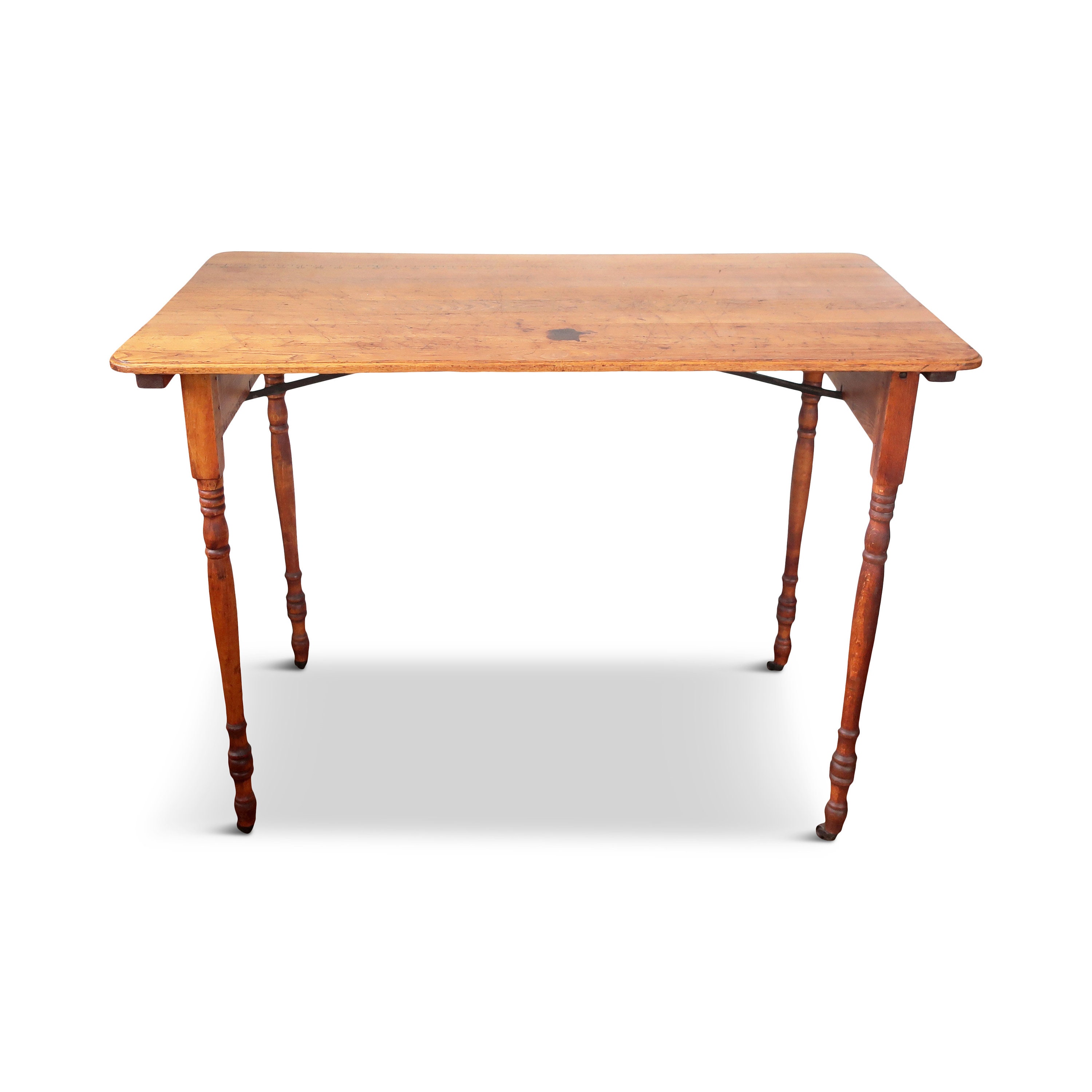 Vintage folding sewing table by Alfred Sand for Mobelfabrikk Flekkefjord,  Denmark 1960