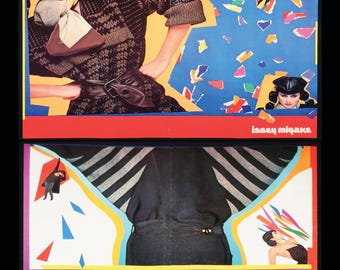 Issey Miyake Magazine Spread by Laurie Rosenwald for Vogue