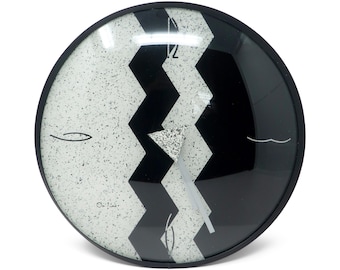 1980s Post Modern Wall Clock by Empire Arts