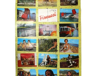 Vintage Fiorucci Travel Postcard Collage Poster 1979