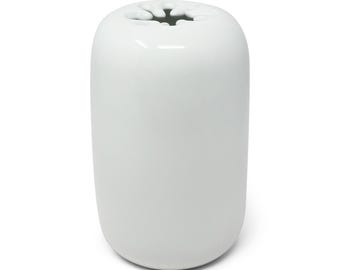 White Spark Vase by David Gil for Bennington Potters