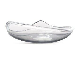 1970s Small Astrolite Lucite Bowl by Ritts Co. of Los Angeles