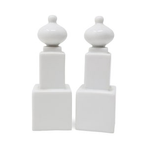 Porcelain Monumenti Salt & Pepper Shakers by Matteo Thun for Arzberg, 1987