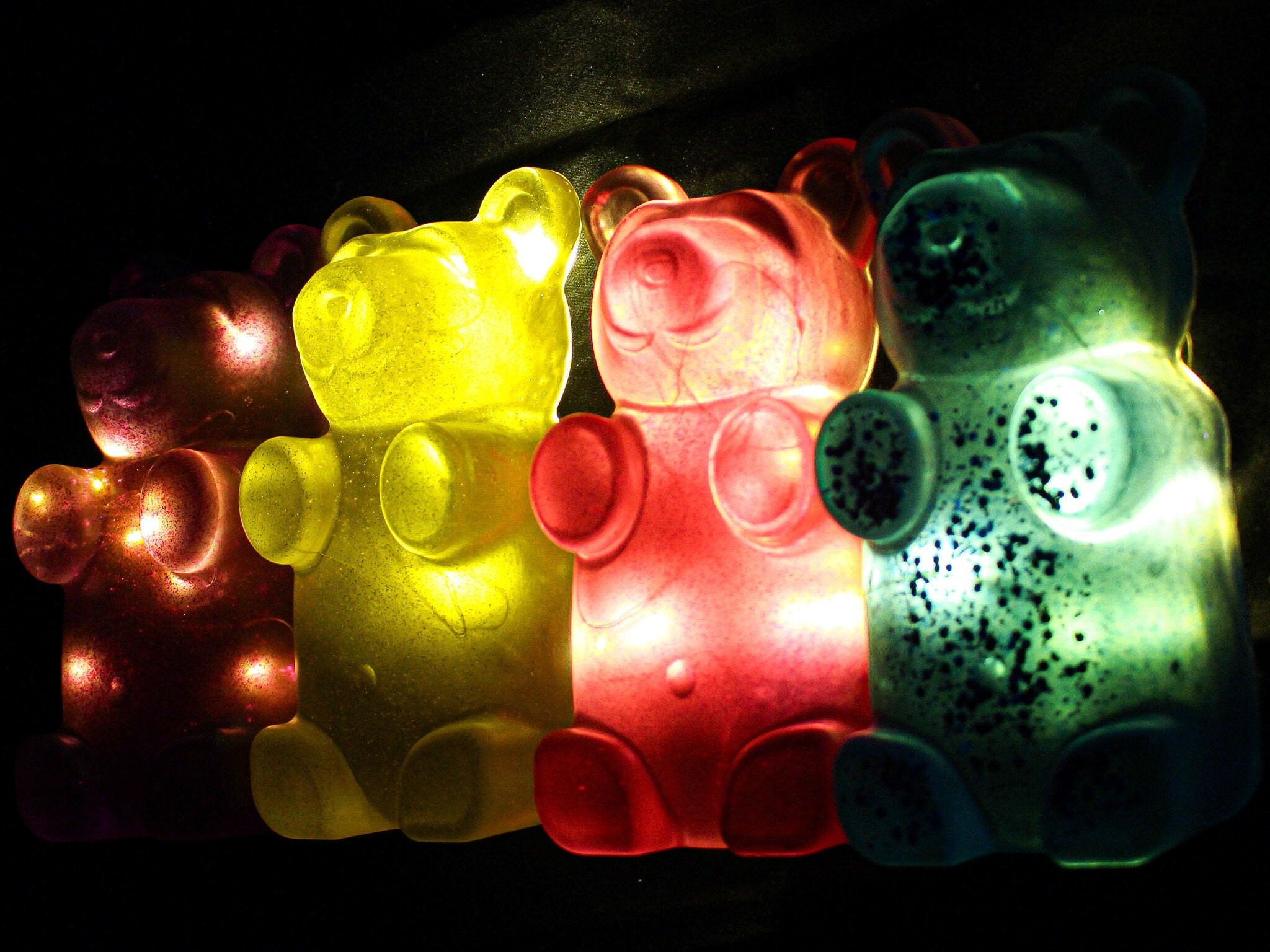 gummy bear lights!  Weird furniture, Cute room decor, Gummy bear