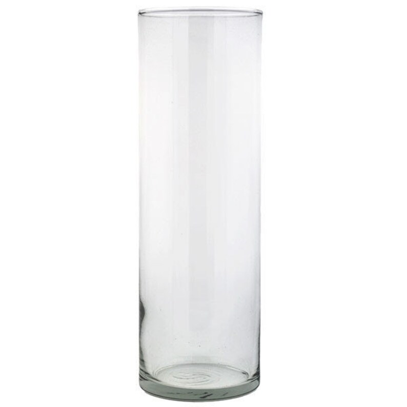 Glass Cylinder Hurricane Vase 9 | Etsy