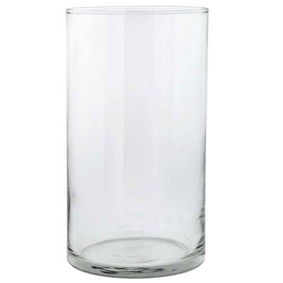 Glass Cylinder Hurricane Vase 6 Etsy