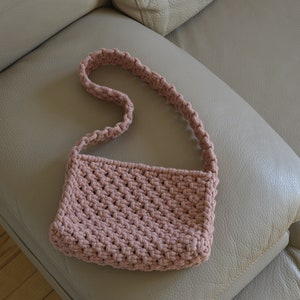 Sac Baguette Macramé