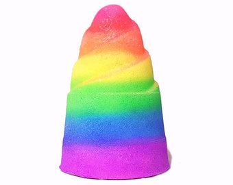 Rainbow Unicorn Horn Bath Bomb | Bath Bombs | Bath Fizz | Vegan | Handmade | Unicorn