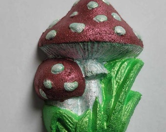 Mushroom Bath Bomb | Red Cap Mushroom Bath Bombs | Vegan | Handmade | Self-Care | Cruelty-Free | Cottage Core