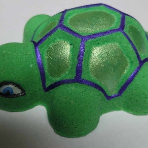 Turtle Bath Bomb | Kid&#39;s Bath Bombs | Vegan | Cruelty Free | Self-Care