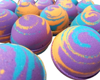 Birds of Paradise Bath Bomb | Bath Bombs | Bath Fizz | Vegan | Handmade