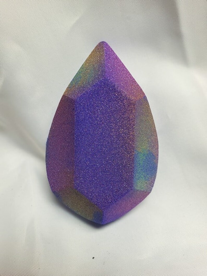 Iridescent Gem Shaped Bath Bomb Diamond Bath Bombs - Etsy