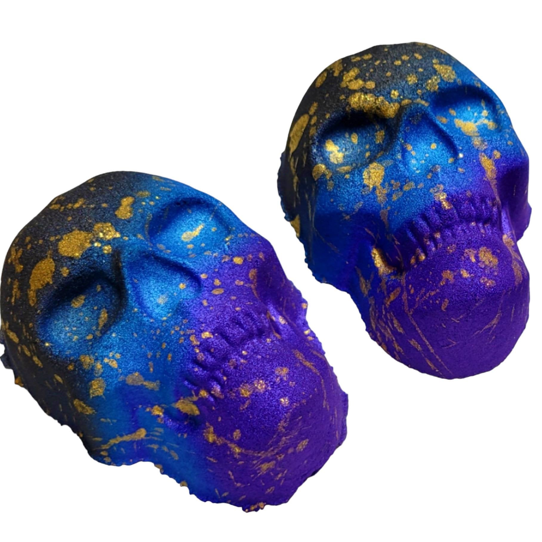 Skull Bath Bomb | Black Bath Bombs | Halloween | Vegan | Handmade