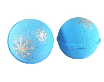 The First Snow Bath Bomb | Christmas Bath Bomb | Holiday Bath Bomb | Vegan