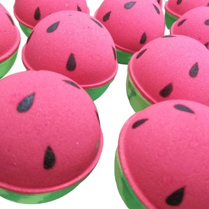 Watermelon Bath Bomb | Bath Bombs | Bath Fizz | Vegan | Handmade