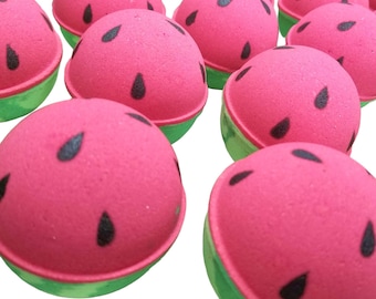 Watermelon Bath Bomb | Bath Bombs | Bath Fizz | Vegan | Handmade