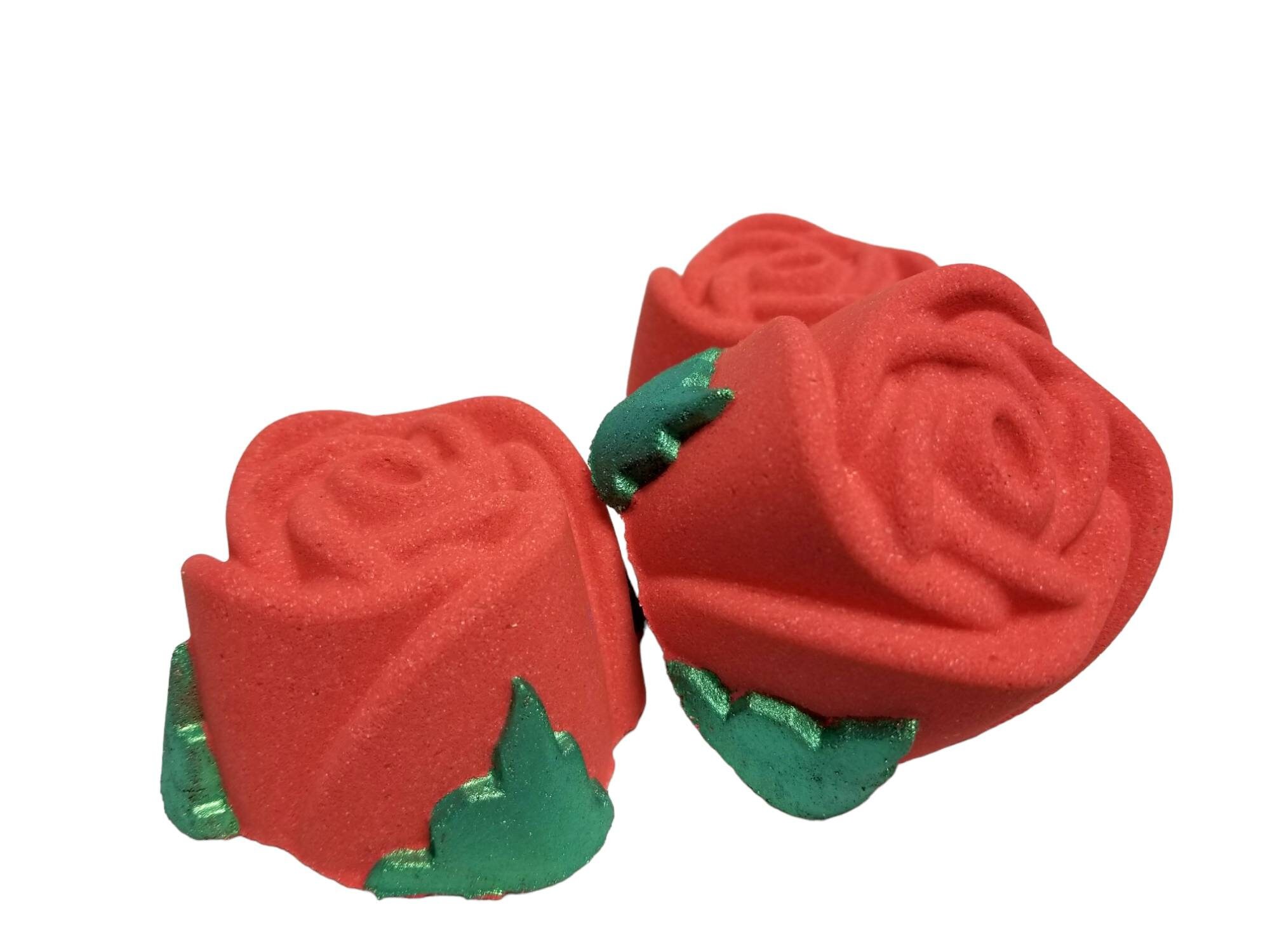 Rose Bath Bomb | Bath Bombs | Red Rose | Valentine's Day | Vegan ...