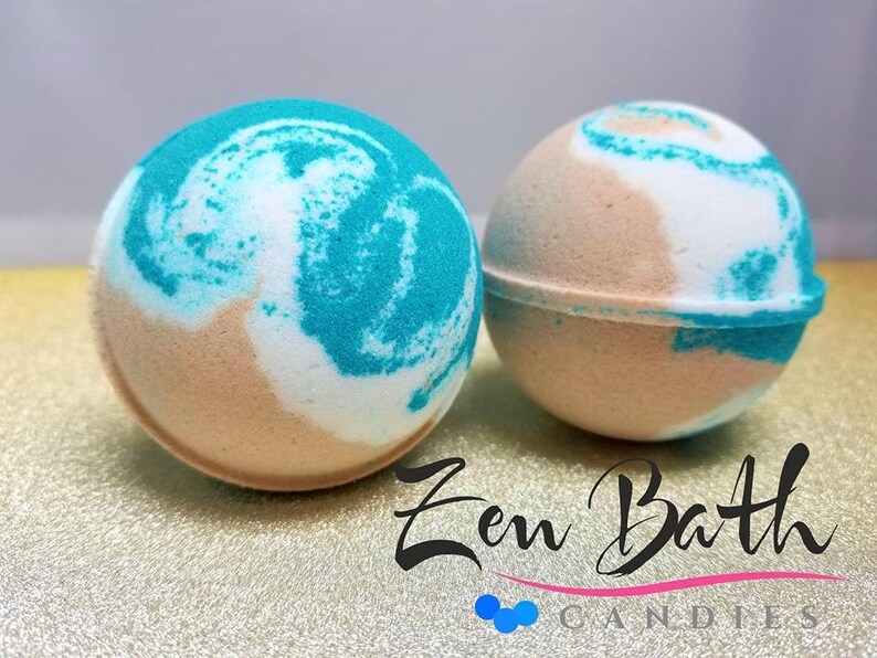 Sea Salt and Driftwood Bath Bomb Bath Bombs Vegan Bath Etsy