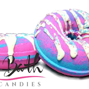 Donut Bath Bomb | Donut Bath Bombs | Bath Fizz | Vegan | Handmade | Gift | Gift Set