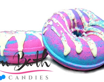 Donut Bath Bomb | Donut Bath Bombs | Bath Fizz | Vegan | Handmade | Gift | Gift Set