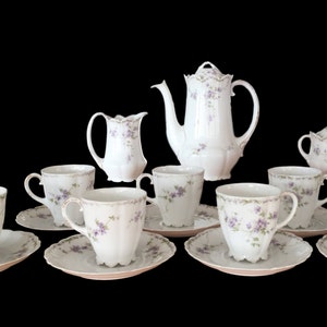 Rosenthal Porcelain Set Coffee (1898-1906) Antique