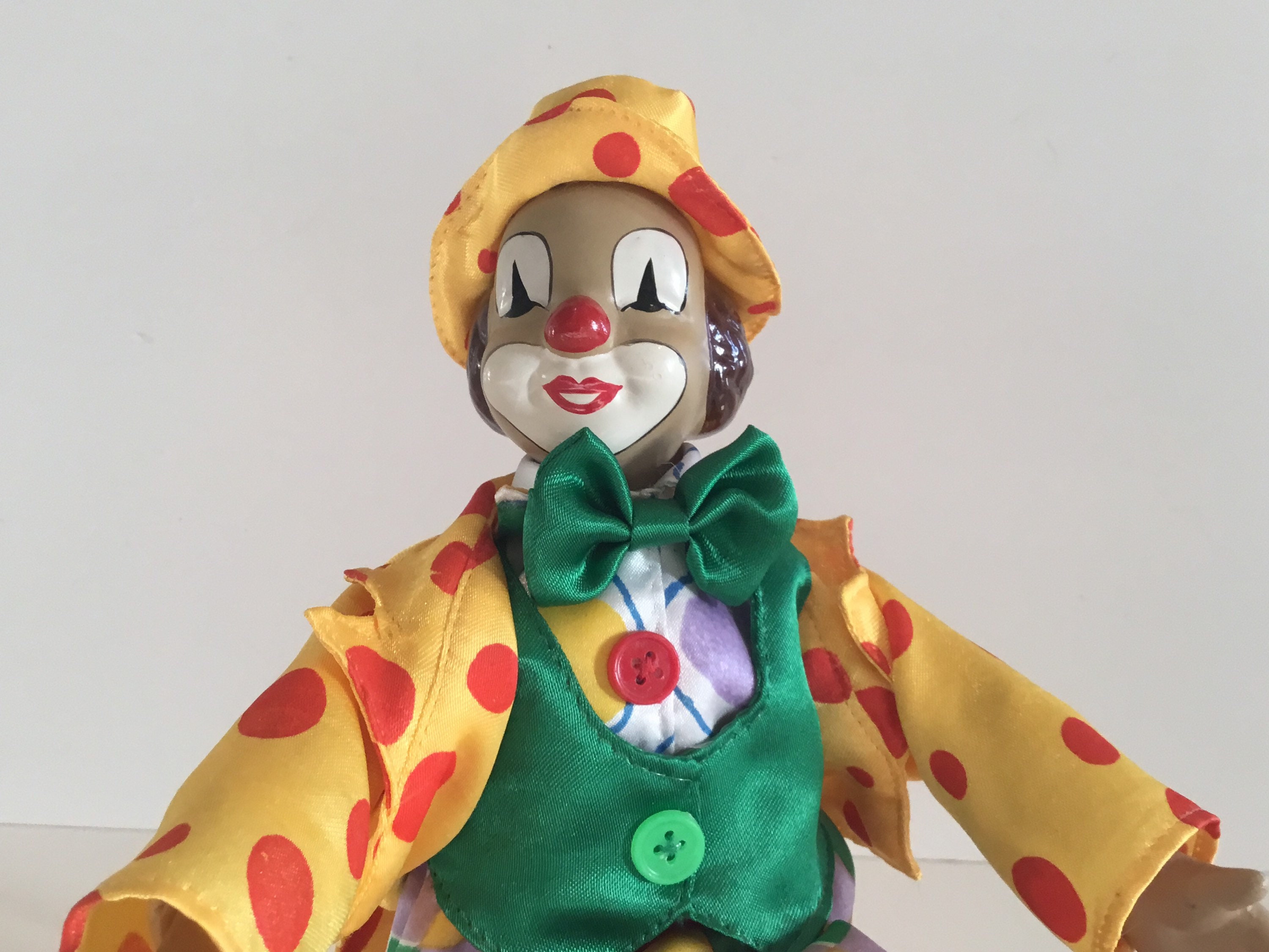 AUTOMATE et MUSICALE CLOWN EN PORCELAINE | Rakuten