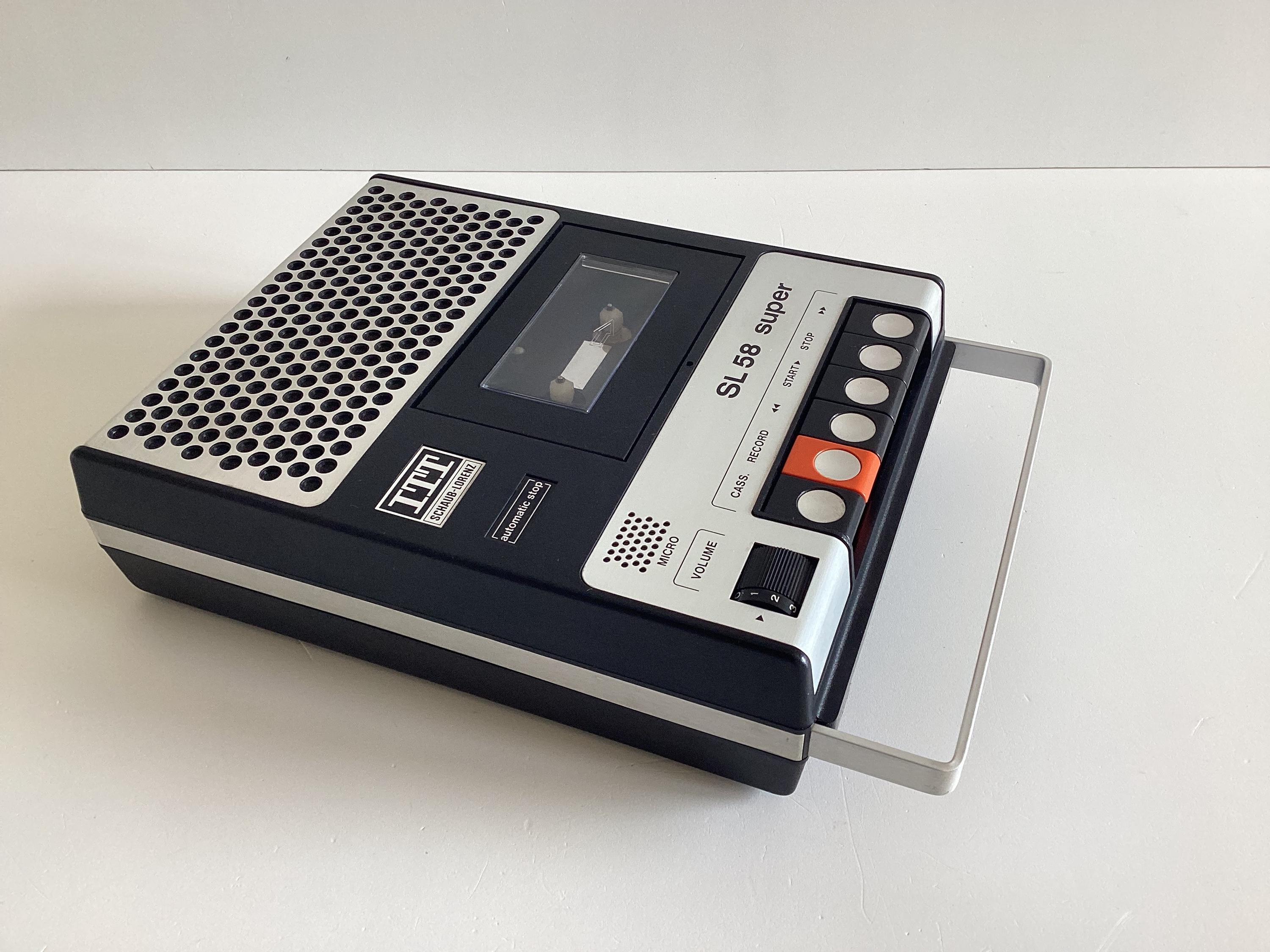 Cassette Recorder - Voice/sound/video Reproducer ITT Shaub-lorenz
