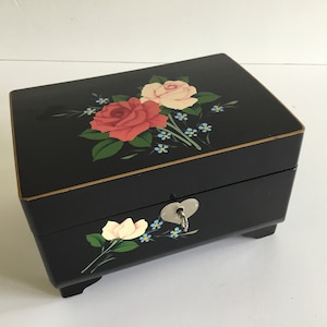 Large Jewellery Music Box (1960s) Made In Japan