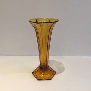 Crystal Art Deco Vase (1930s) Val Saint Lambert