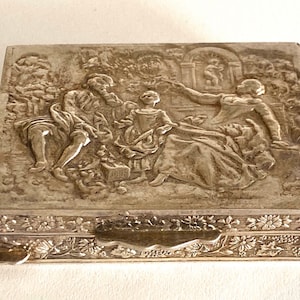 Small Silver Box “925k” (Firenze) Made in Italy