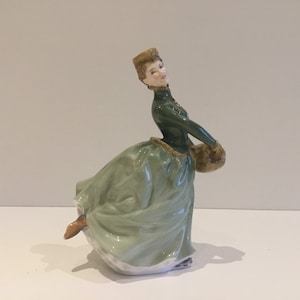 Royal Doulton Porcelain Figurine Skating (1960s)
