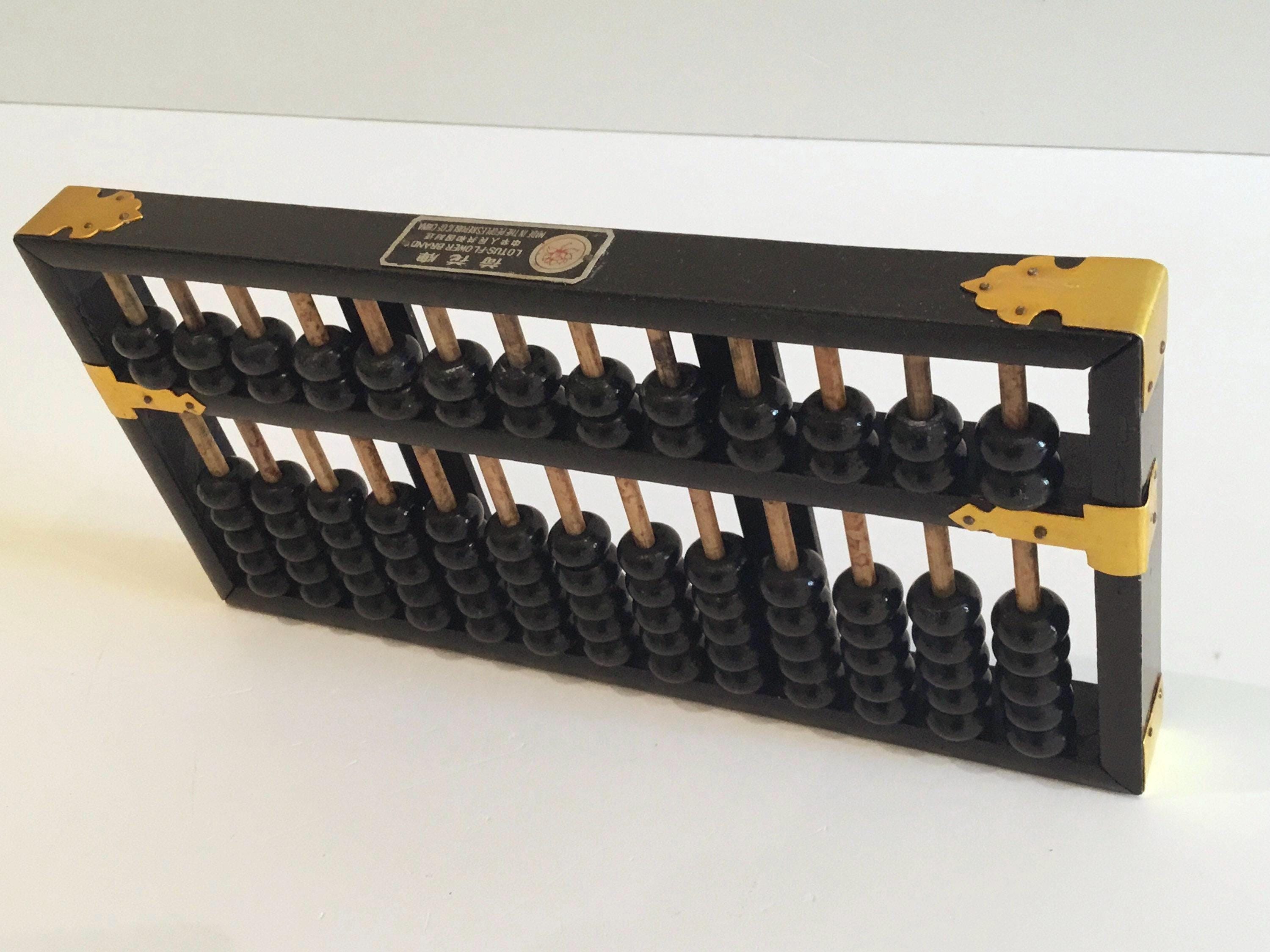 Large “Flyng Eagle”  Abacus  (1940s) Made In People’s Republic Of China Dark Brown