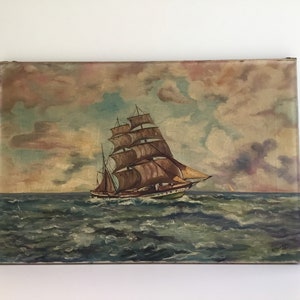 Seascape With Ship (1932)