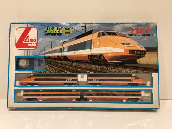 Vintage Train | 1980s LIMA GTV Italian Electric Set, Complete With