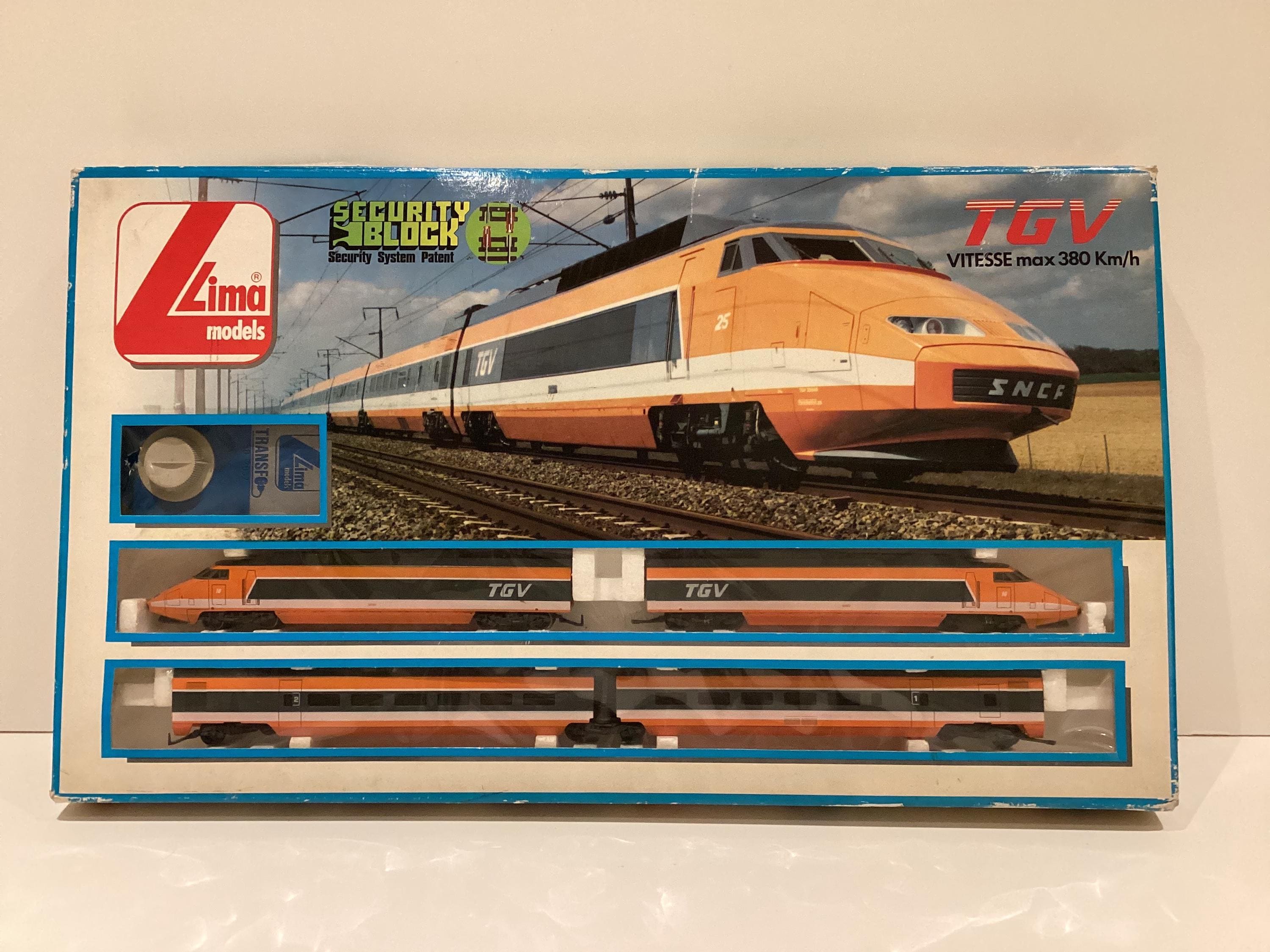 Vintage Train | 1980s LIMA GTV Italian Electric Set, Complete With