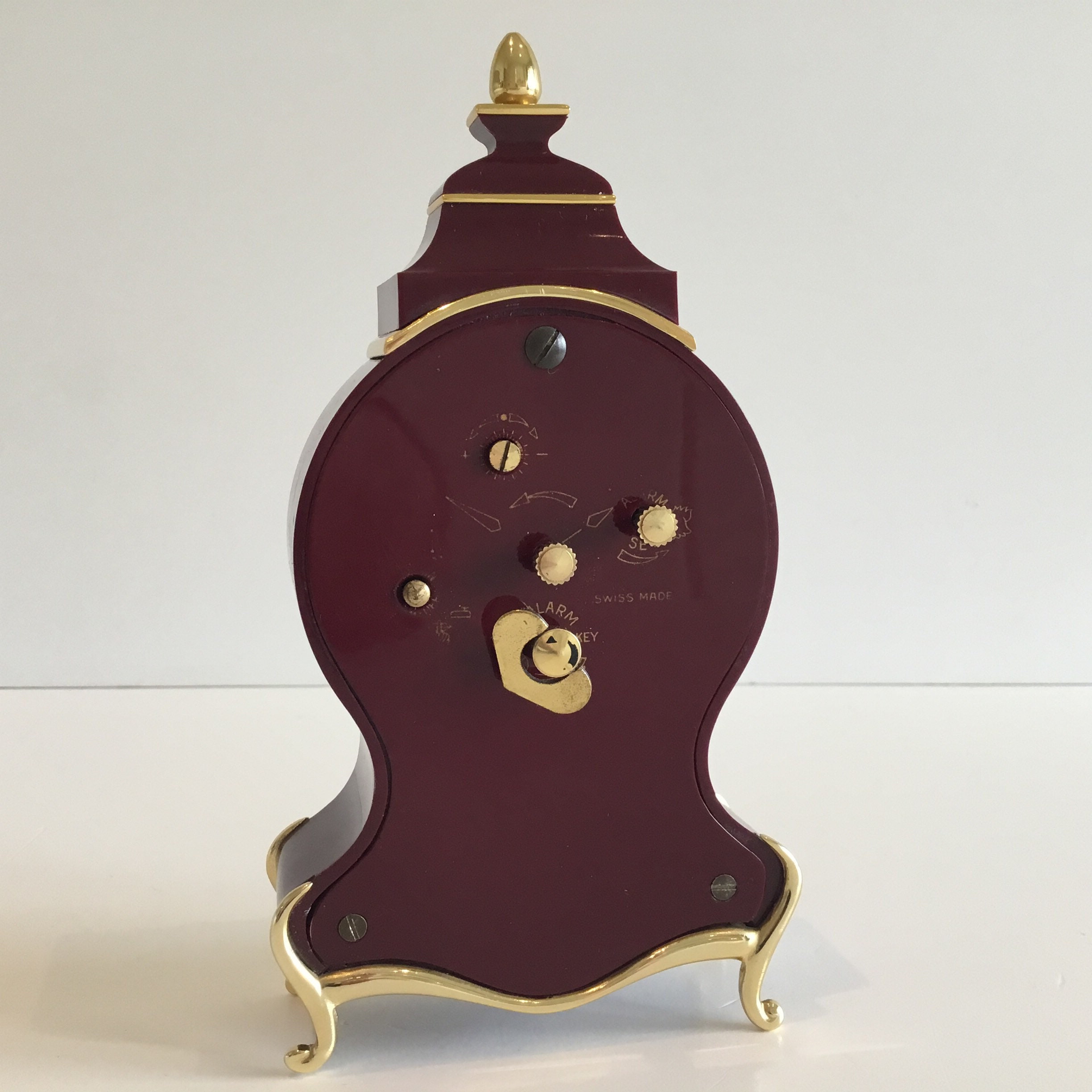 ヴィンテージ目覚まし時計 | 1950年代 Swiza スイス製 8日間機械式