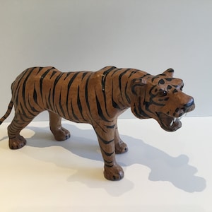 Large Tiger Sculpture (1950s) Made In France