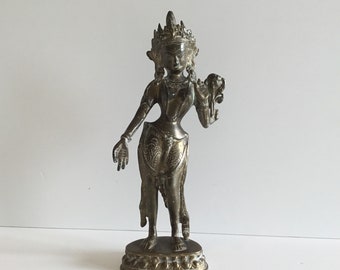 Bronze Tara  Statue (1900s) India-Tibet Figurine