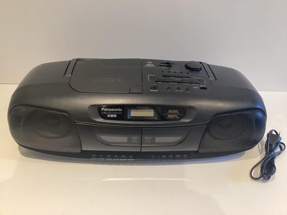 ヴィンテージラジカセ パナソニック RX-DT401、ラジオデュアルカセット