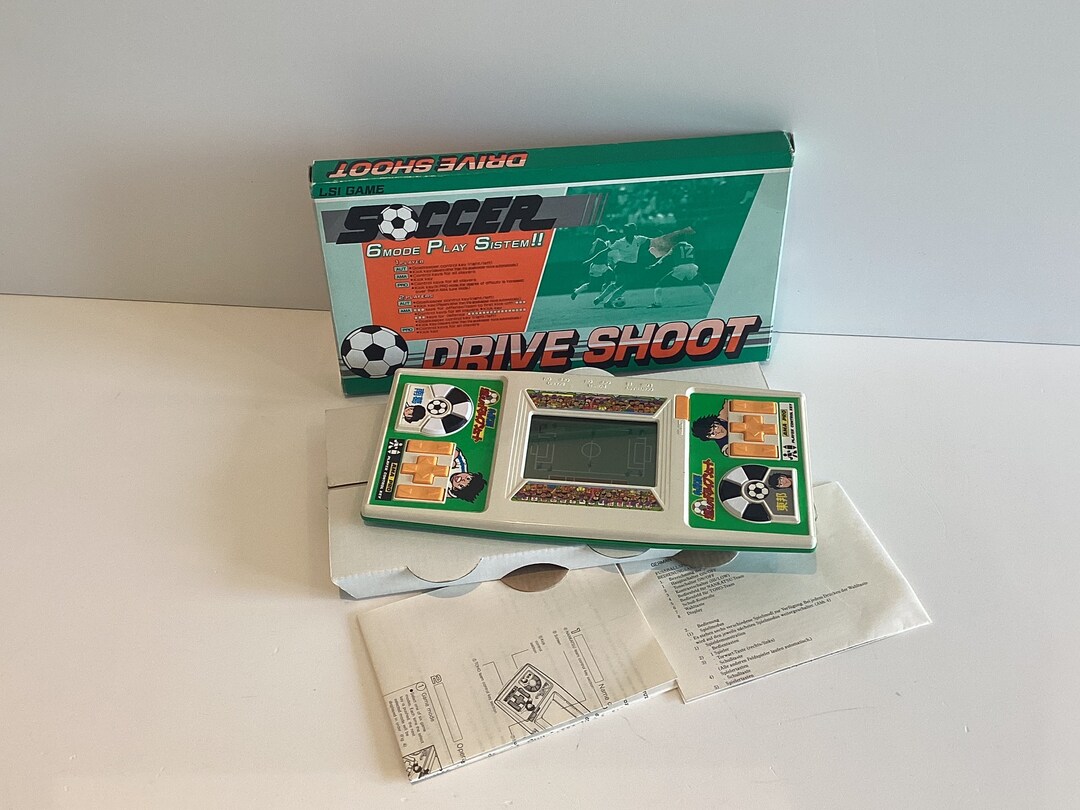 Vintage Handheld Game | 1984 Bandai Japan LSI Soccer Drive Shoot