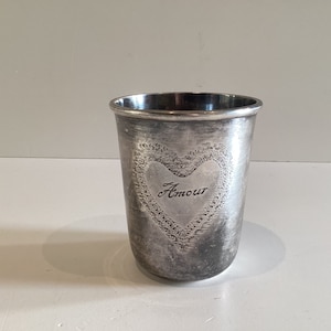 Rare Timbale With Heart (1900s) Made In France