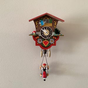 Pendulum  Clock (1970s) Miniature Clock