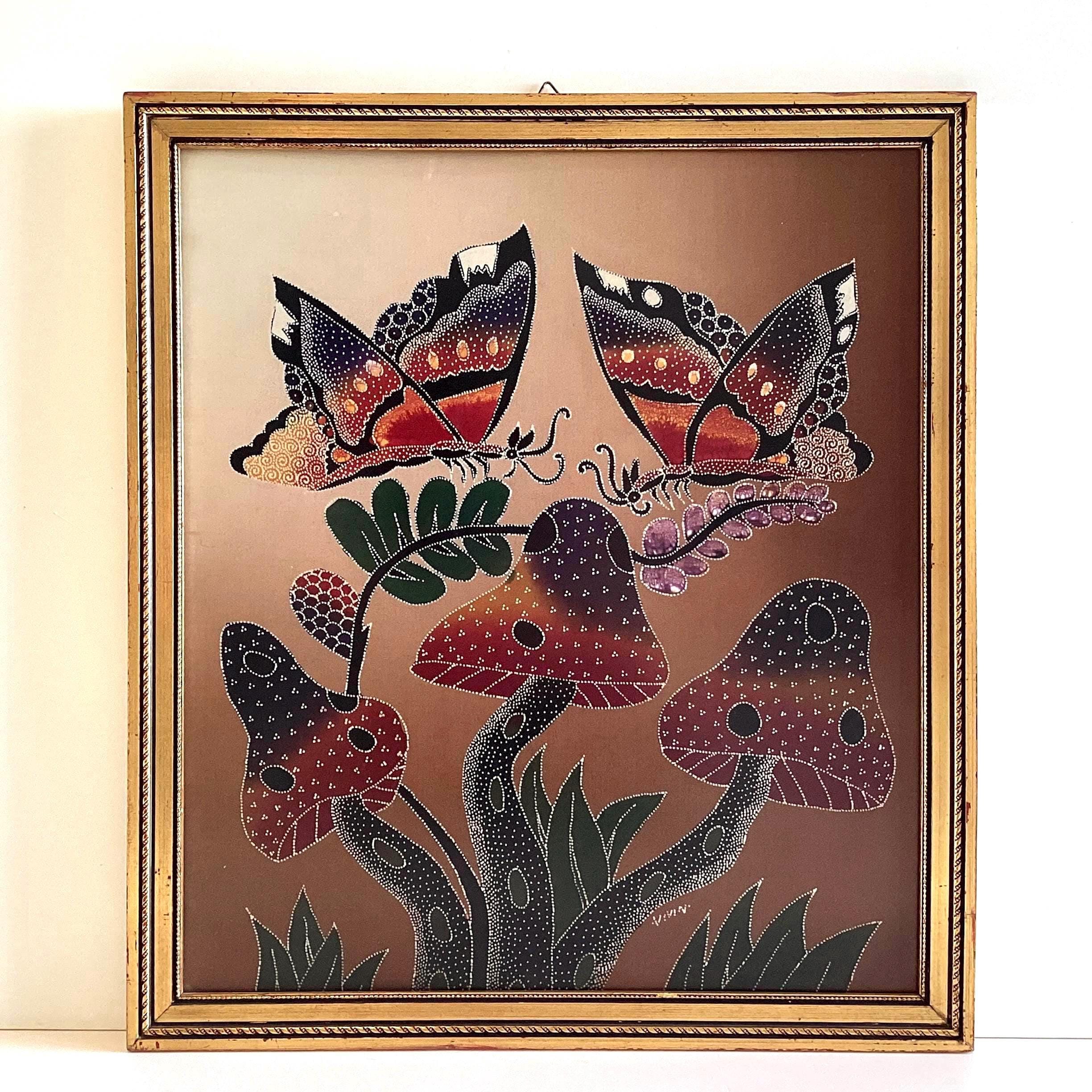 Indonesian Art – Original Batik Painting by Niven, Yogyakarta 