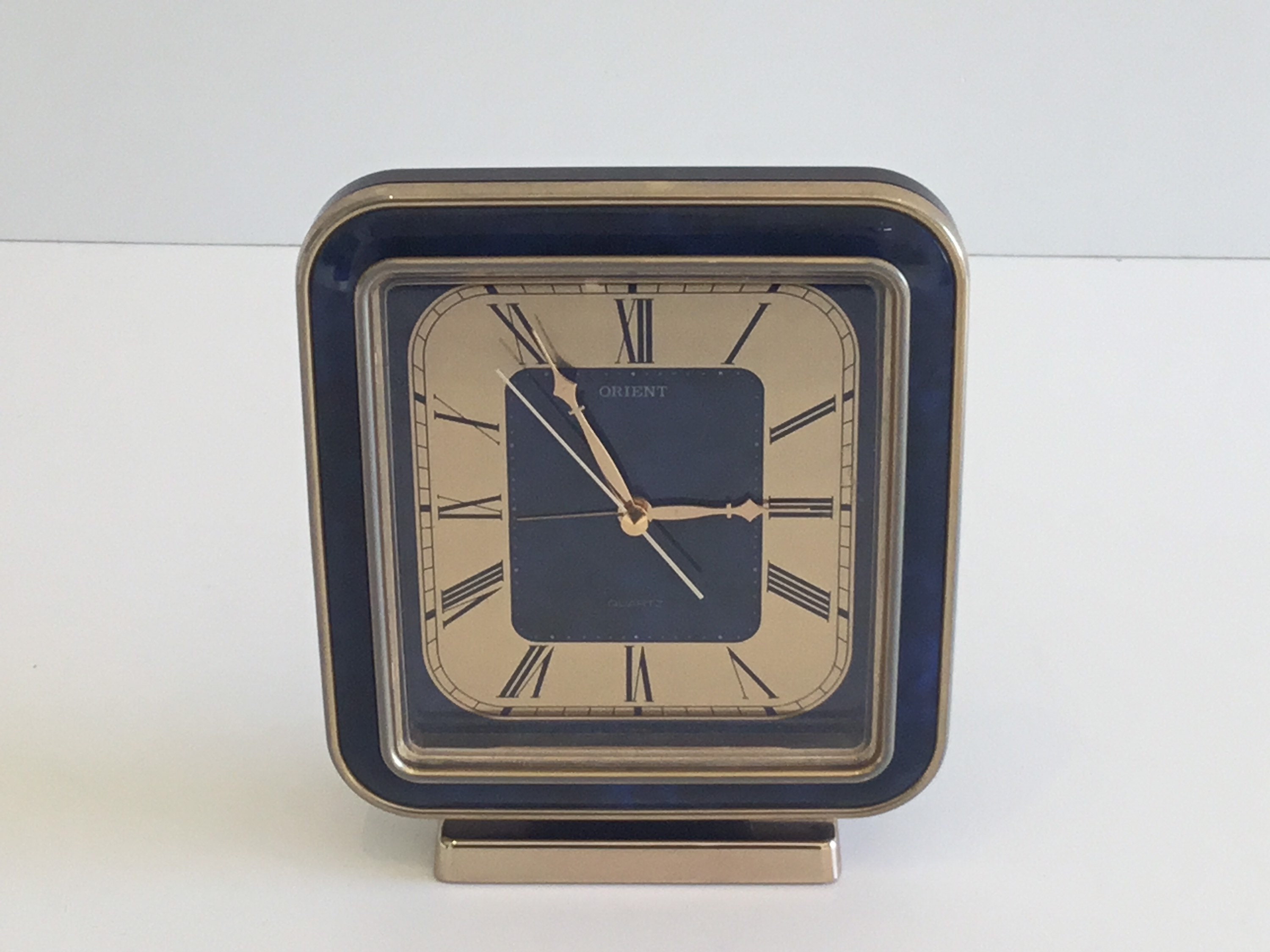 Vintage Clock | Orient 1970s Quartz Movement Made in Japan - Etsy