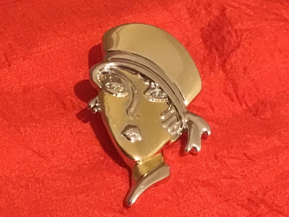 Authentic Diego Casella Designer Rare Pin Brooch … - image 3
