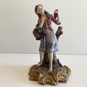 Original Capodimonte Volta Künstler (1950er Jahre) Italienische Figur